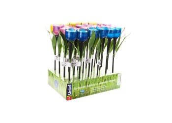 Светильник на солнечных батареях Uniel Promo USL-C-452/PT305 Yellow Tulip UL-00004277