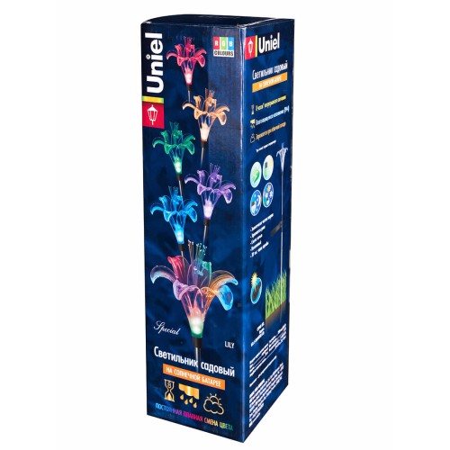 Светильник на солнечных батареях Uniel USL-S-104/MT810 Lily 07288, купить в Минске по самой низкой цене