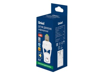 Датчик движения ИК Uniel USN-R50 60W/360R/E27 White UL-00009207