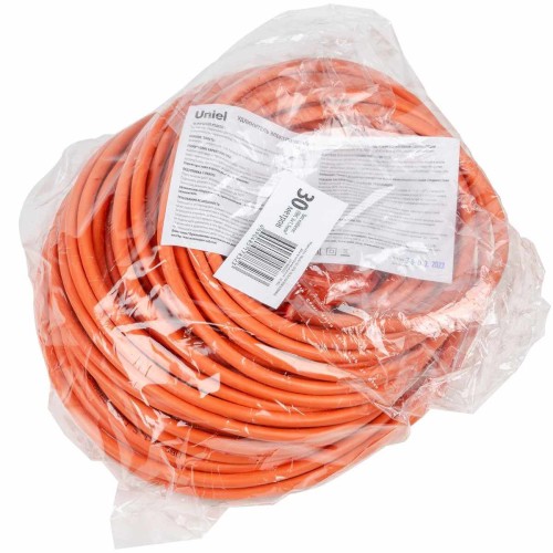 Удлинитель Uniel Ultra 1гн х 30м б/з YXз16-101 /UCK-1N/3x1,50/30M/O Orange UL-00010798, купить в Минске по самой низкой цене