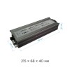 Блок питания Apeyron 24V 150W IP67 6,25A 03-114, купить в Минске по самой низкой цене