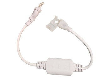 Шнур питания Apeyron с вилкой для неоновой светодиодной ленты 03-172