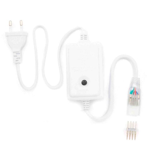 Шнур питания Apeyron с однокнопочным контроллером для RGB светодиодной ленты 03-52, купить в Минске по самой низкой цене