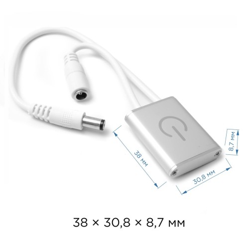 Выключатель сенсорный Apeyron с диммером 12/24V 04-05, купить в Минске по самой низкой цене