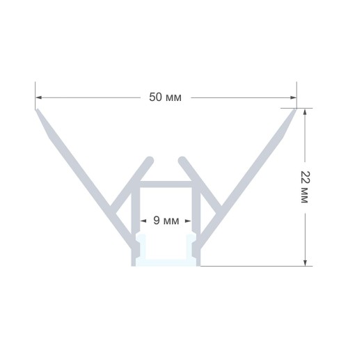Профиль Apeyron 08-45, купить в Минске по самой низкой цене