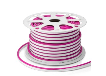 Светодиодный неон Apeyron 8W/m SMD2835 108LED/m 50м розовый 10-75