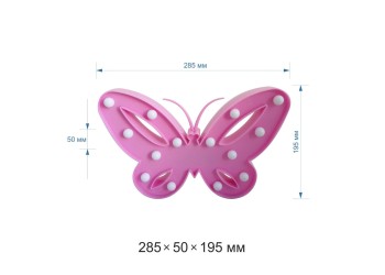 Настольная лампа Apeyron Бабочка 12-61