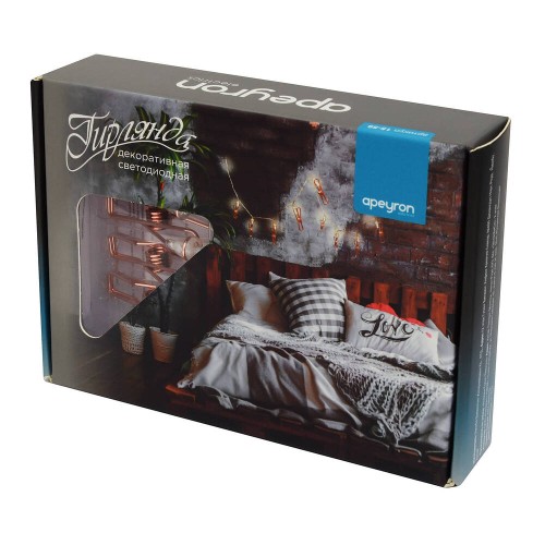 Гирлянда светодиодная Apeyron прищепка 15-59, купить в Минске по самой низкой цене