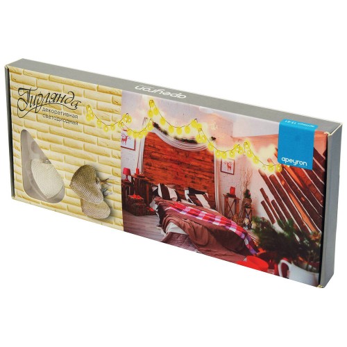 Гирлянда светодиодная Apeyron сердце 15-61, купить в Минске по самой низкой цене