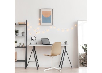 Гирлянда светодиодная Apeyron сердце 15-62