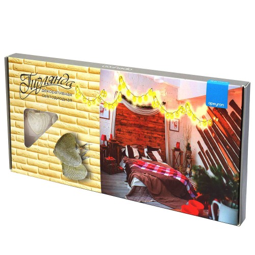 Гирлянда светодиодная Apeyron сердце 15-62, купить в Минске по самой низкой цене