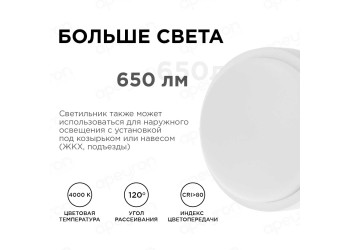 Накладной светодиодный светильник Apeyron 28-01