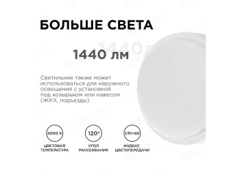 Накладной светодиодный светильник Apeyron 28-14