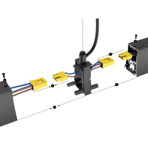 Соединитель с блоком питания Mantra Hanok 7559, купить в Минске по самой низкой цене