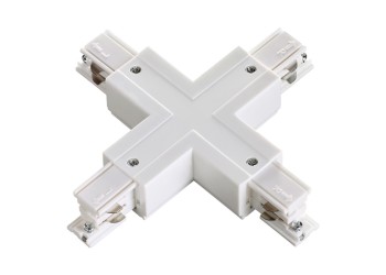 Соединитель Х с токопроводом для трехфазного шинопровода Novotech Port 135052