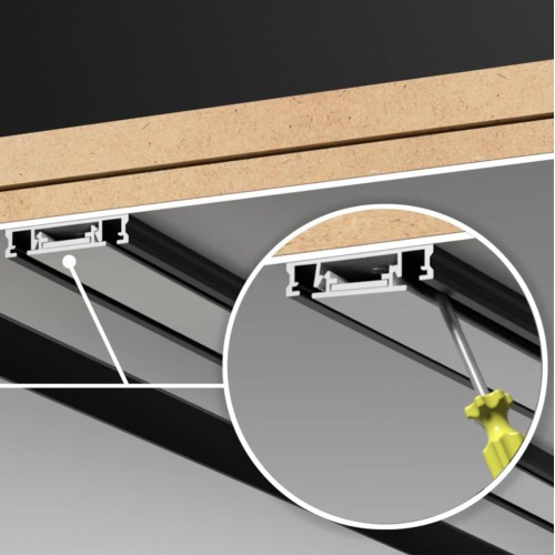 Шинопровод накладной низковольтный (заглушки в комплекте) Novotech Shino Smal 2 м 135195, купить в Минске по самой низкой цене