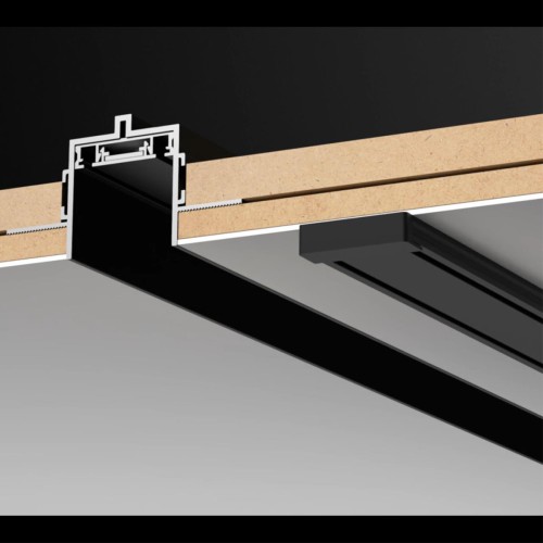 Шинопровод накладной низковольтный (заглушки в комплекте) Novotech Shino Smal 2 м 135195, купить в Минске по самой низкой цене