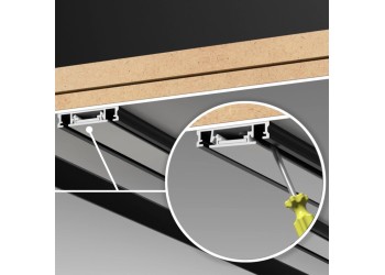 Шинопровод накладной низковольтный (заглушки в комплекте) Novotech Shino Smal 2 м 135196