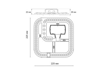 Светодиодный модуль Novotech Klark 357753