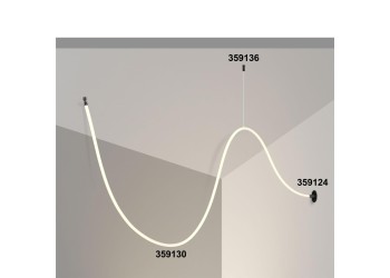База для гибкого неона Novotech Konst Ramo для встраиваемого монтажа 359124