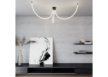 База для гибкого неона Novotech Konst Ramo для накладного монтажа 359143