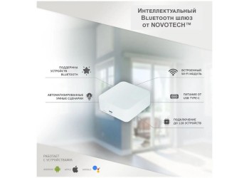 Bluetooth-шлюз Tuya Smart Life Novotech Konst Glat 359392