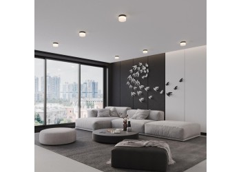 Потолочный светодиодный светильник Novotech Over Aura 359445