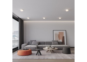 Потолочный светодиодный светильник Novotech Over Aura 359446