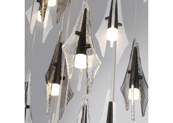 Каскадная светодиодная люстра Odeon Light Exclusive L-Vision Afalina 5442/137L