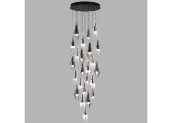 Каскадная светодиодная люстра Odeon Light Exclusive L-Vision Afalina 5442/137L