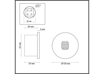 Уличный светодиодный светильник Odeon Light Nature Vitty 6651/1WL