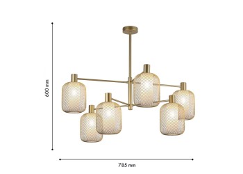 Подвесная люстра F-Promo Tokri 4603-6C