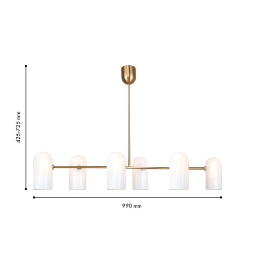 Подвесная люстра F-Promo Barfila 4619-6P, купить в Минске по самой низкой цене