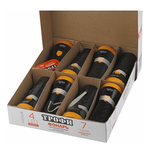 Ручной светодиодный фонарь ЭРА Трофи аккумуляторный 138х55 30 лм TA4-box8 Б0004985, купить в Минске по самой низкой цене