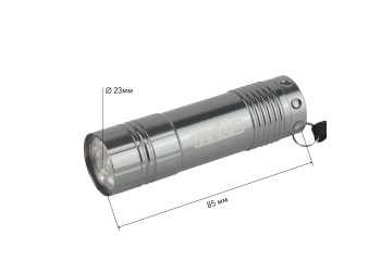 Карманный светодиодный фонарь ЭРА Трофи от батареек 85х23 60 лм TM9-box12 Б0004986