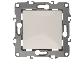Выключатель одноклавишный ЭРА 12 10AX 250V 12-1101-02 Б0014622