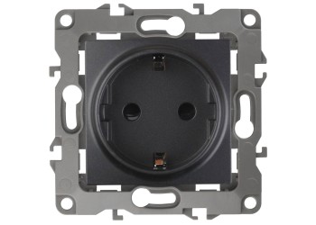 Розетка ЭРА 12 2P E Schuko 16A 250V 12-2101-05 Б0014679