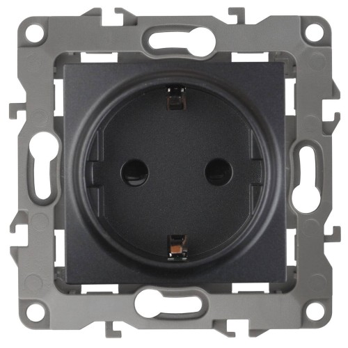Розетка ЭРА 12 2P E Schuko 16A 250V 12-2101-05 Б0014679, купить в Минске по самой низкой цене