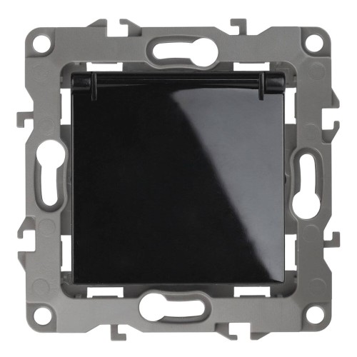 Розетка ЭРА 12 2P E Schuko со шторками с крышкой 16A 250V 12-2103-06 Б0014698, купить в Минске по самой низкой цене