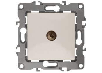 ТВ-розетка одиночная ЭРА 12 12-3101-02 Б0014706