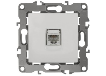 Розетка телефонная RJ11 ЭРА 12 12-3105-01 Б0014711