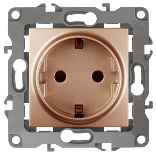 Розетка ЭРА 12 2P E Schuko 16A 250V 12-2101-14 Б0019321, купить в Минске по самой низкой цене