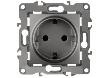 Розетка ЭРА 12 2P E Schuko со шторками 16A 250V 12-2102-12 Б0019323