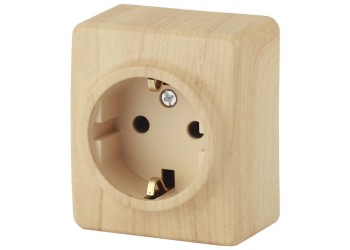 Розетка ЭРА Эксперт 2P E Schuko со шторками 16A 250V 11-2204-11 Б0020690