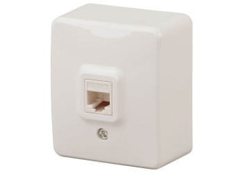 Розетка телефонная RJ11 ЭРА Эксперт 11-3202-02 Б0020728