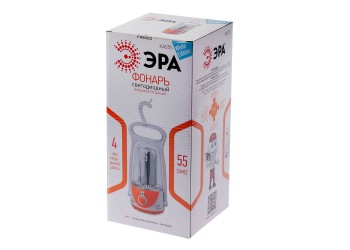 Кемпинговый светодиодный фонарь ЭРА аккумуляторный 80 лм KA55S Б0025621