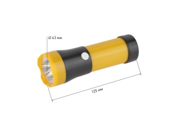 Ручной светодиодный фонарь ЭРА Трофи от батареек 125х43 30 лм TB4L Б0025679