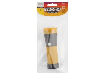 Ручной светодиодный фонарь ЭРА Трофи от батареек 125х43 30 лм TB4L Б0025679