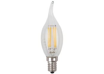 Лампа светодиодная филаментная ЭРА E14 7W 4000K прозрачная F-LED BXS-7W-840-E14 Б0027945