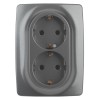 Розетка ЭРА 12 2x2P E Schuko 16A 250V 12-2106-12 Б0031234, купить в Минске по самой низкой цене